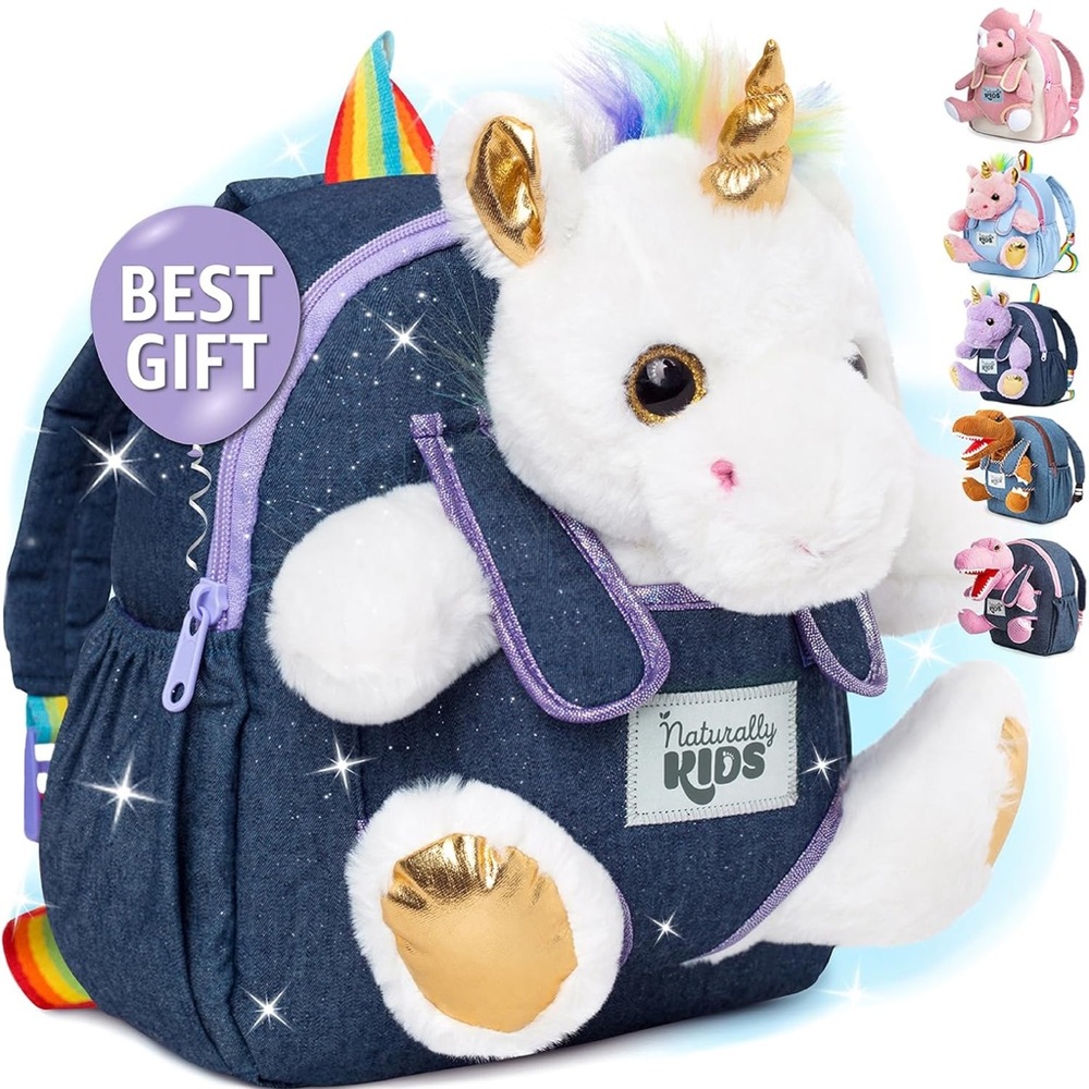 Naturally Kids Unicorn Backpack